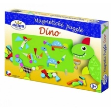 Puzzle magnetické - Dino