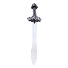 Rytířský meč s bronzovou rukojetí