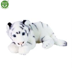 Plyšový tygr bílý ležící 36 cm ECO-FRIENDLY
