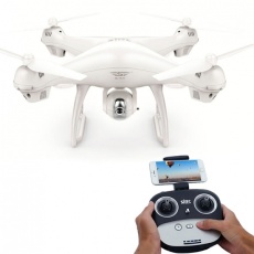 SJ70W - dron s GPS a follow mě - bílá - RC_70102
